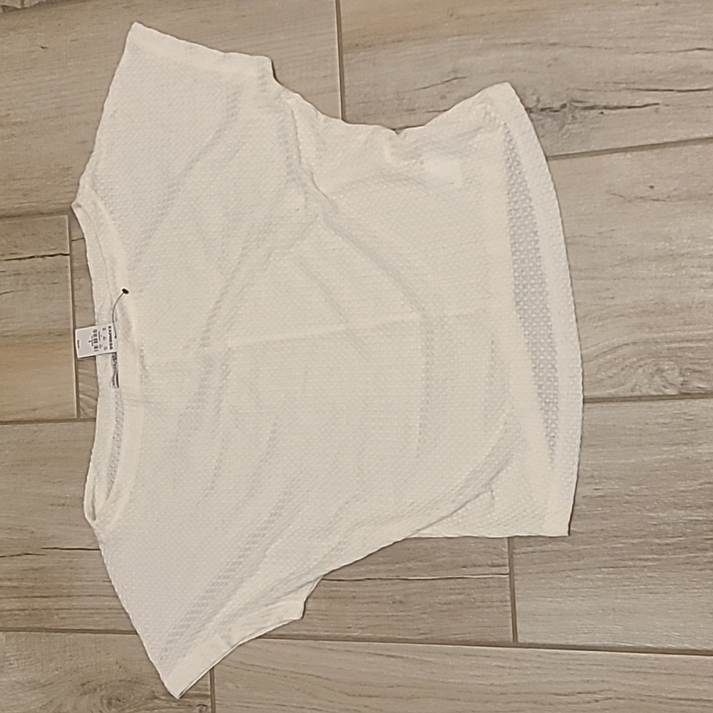 Express cropped sweater tee